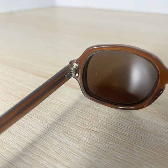 Vintage Romco 4 1/2 - 5 3/4 RO 48-20 Eyeglasses READ DESC FRAMES ONLY Brown - Picture 6 of 14